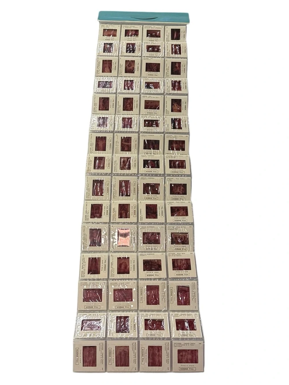 Cineflash Kodak Film Vintage 1960s All Vatican 2 60 Colour Slides Souvenir NWT